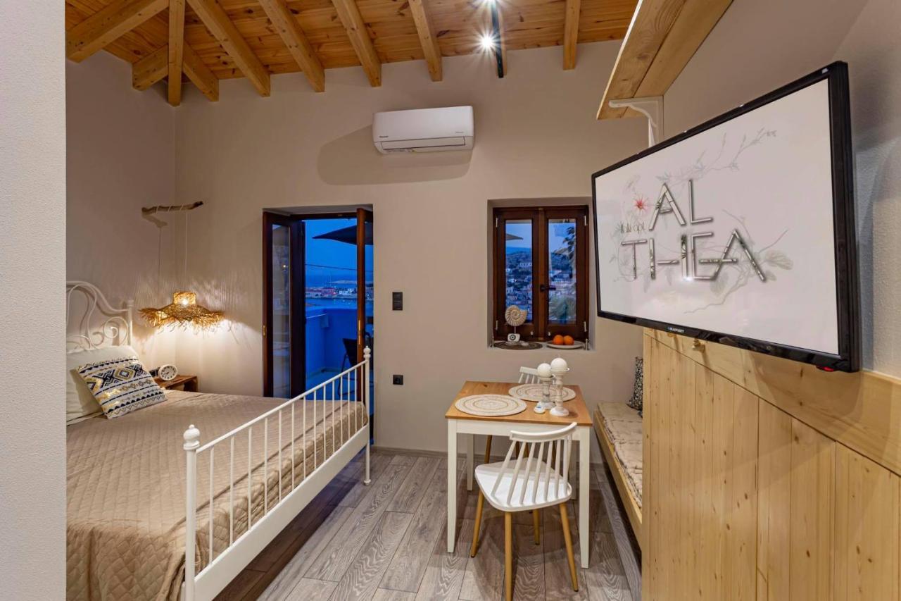 Althea Apartments 2 Chalki Town Exterior foto
